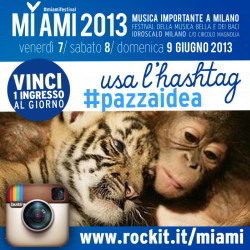 contest instagram MI AMI regaliamo biglietti