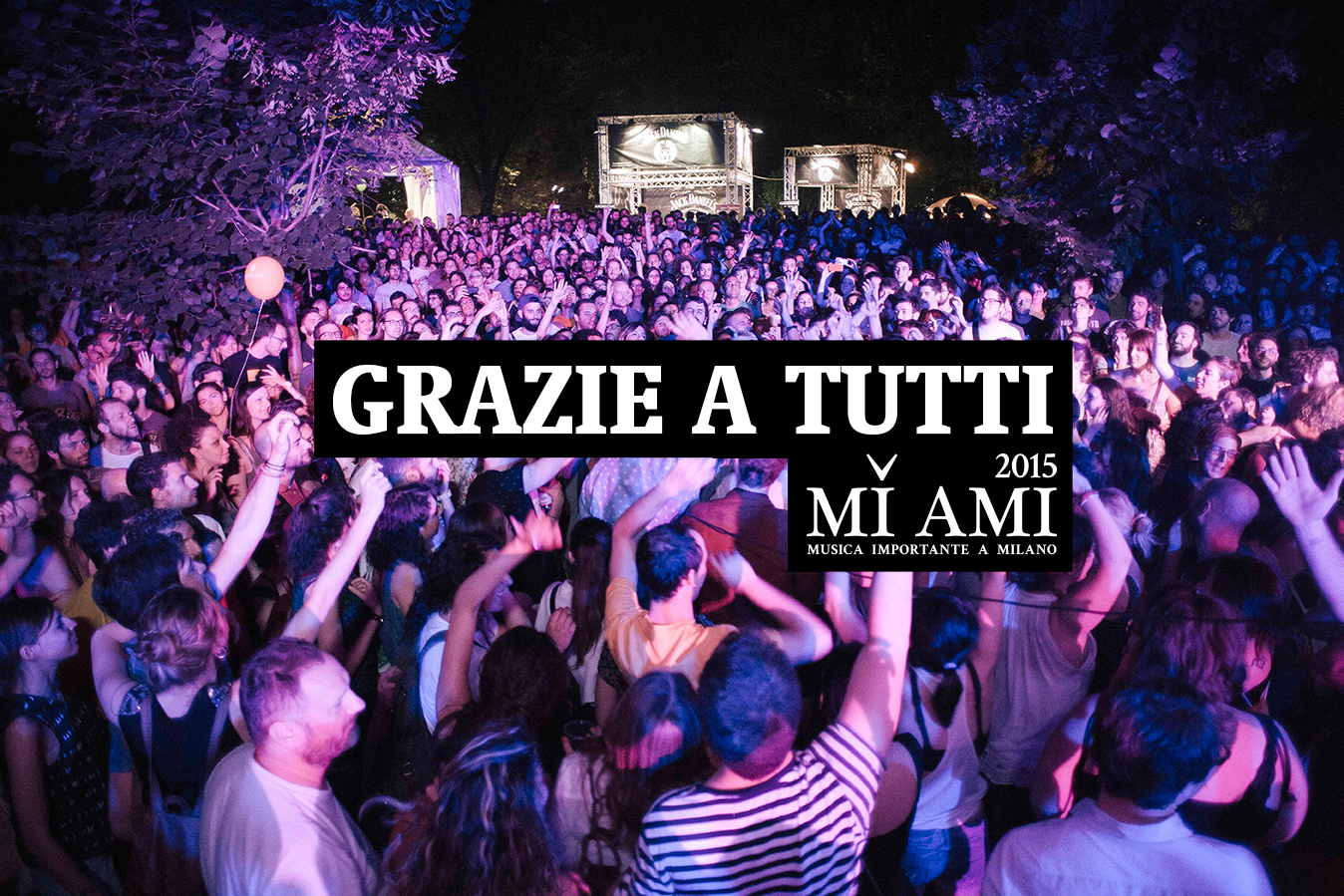 MI AMI Festival, Grazie a tutti.