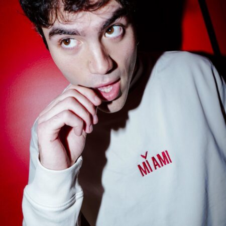 Felpa girocollo MI AMI