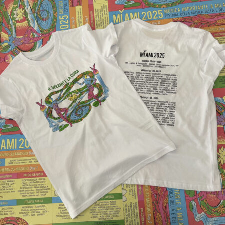 T-Shirt MI AMI 2025 - IL VELENO E LA CURA + ILLUSTRAZIONE UFFICIALE